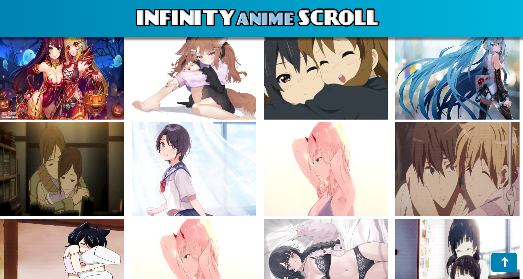 Infinite anime scroll